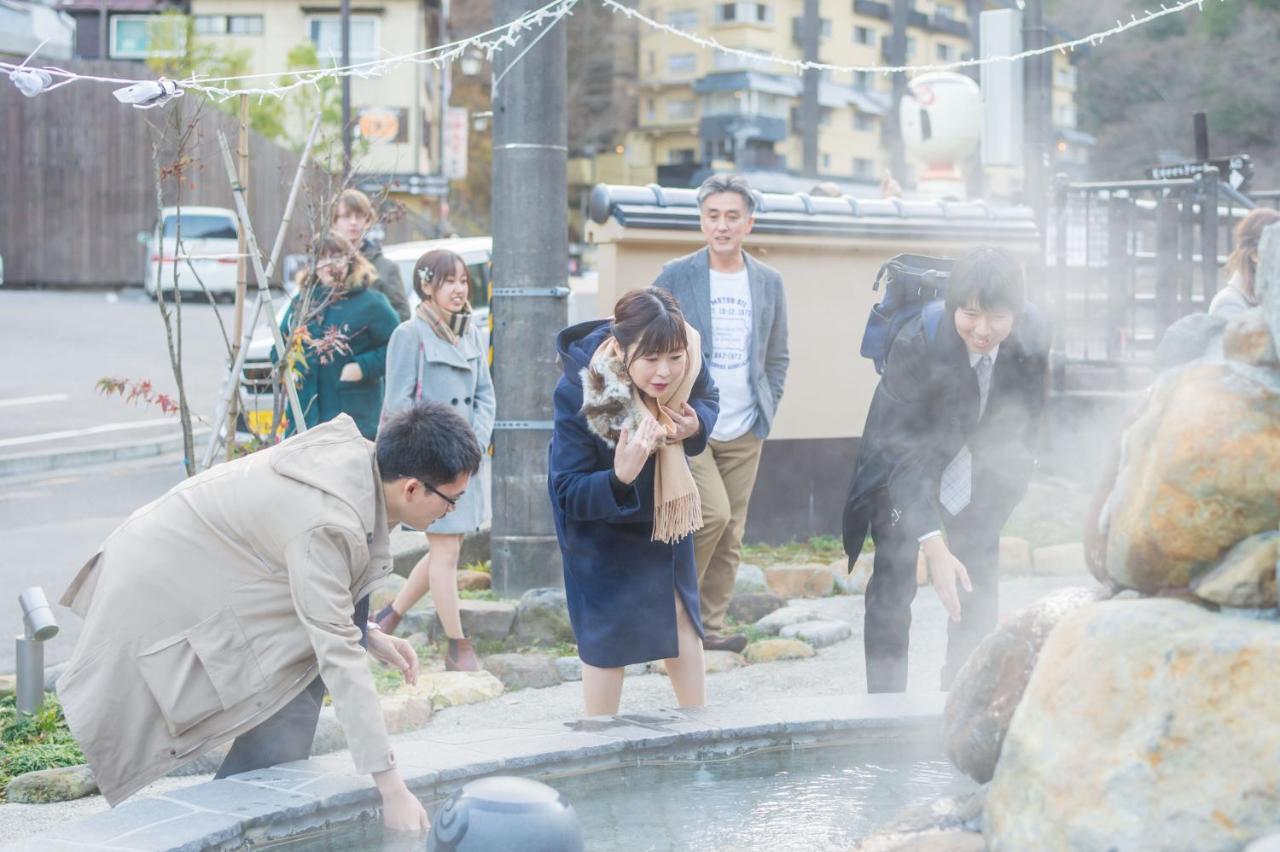 Yumori Onsen Hostel Fukuşima Dış mekan fotoğraf